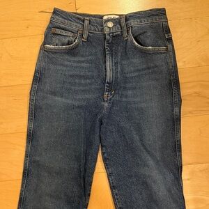 Agolde Pinch Waist Dark Denim Size 26